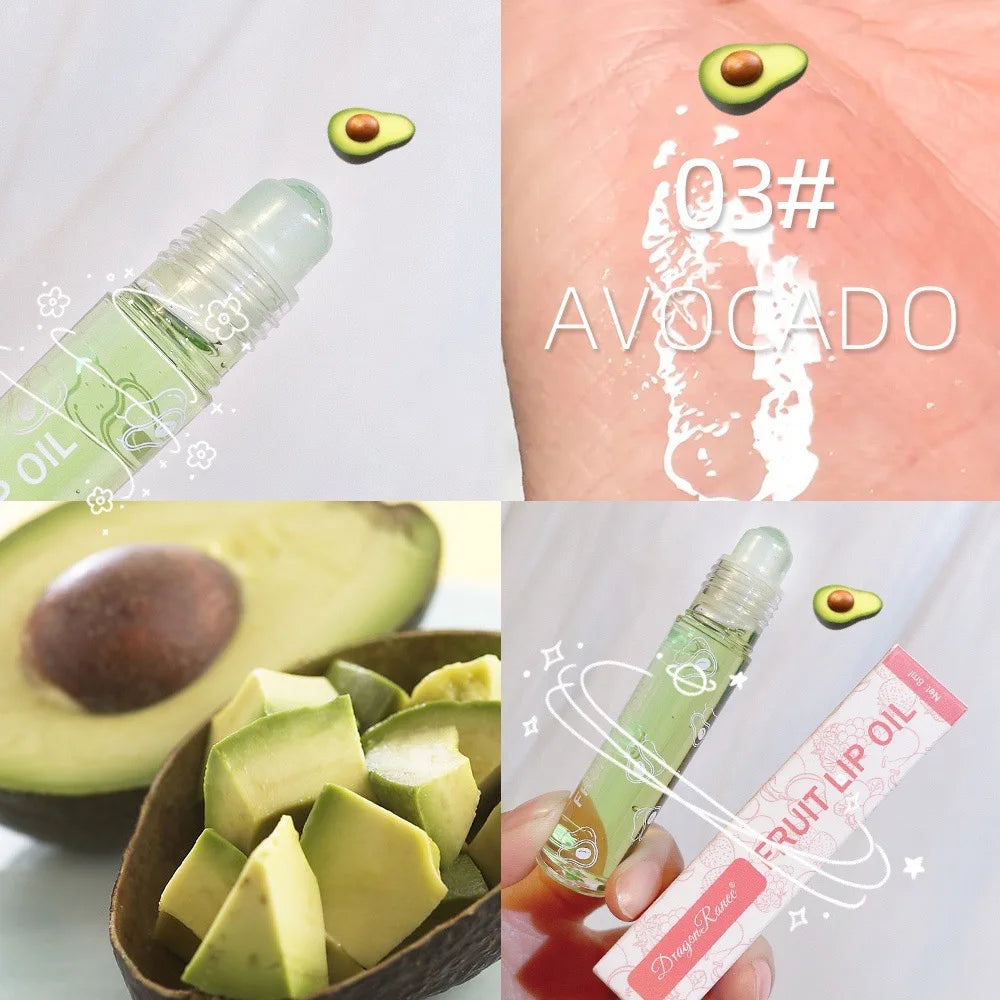 Aceite labial en roll-on LuxuryGlow: brillo labial hidratante y nutritivo para labios suaves y tersos (8 ml)