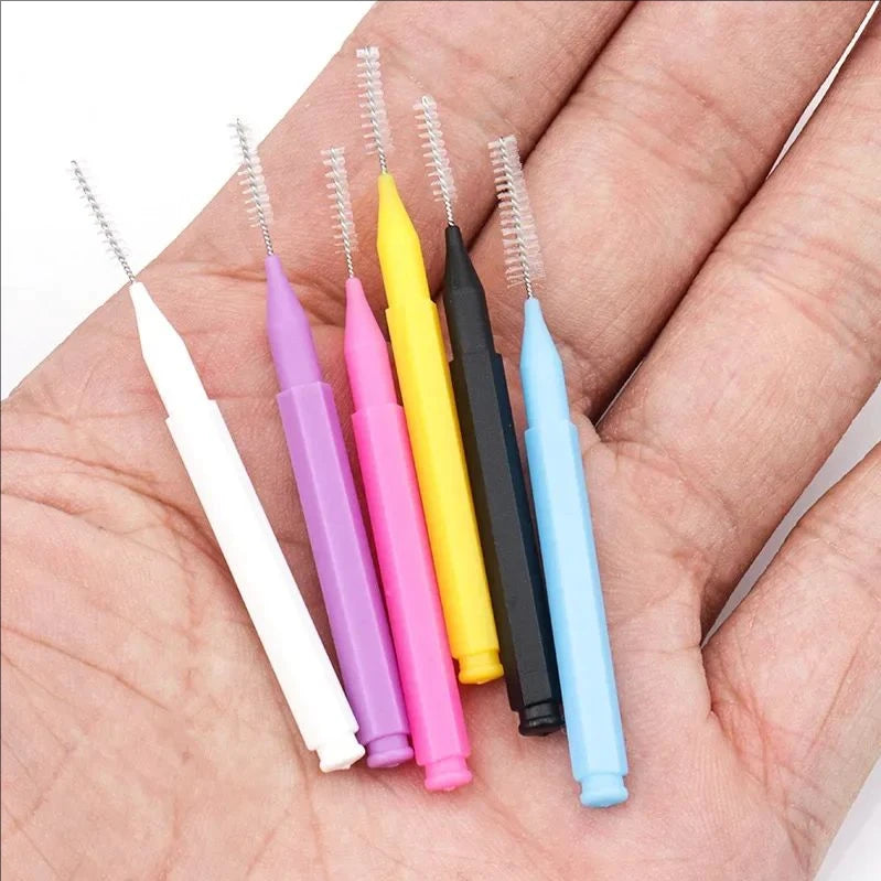 JPNPL 20 minicepillos para cejas y pestañas: aplicadores desechables, flexibles y multiusos