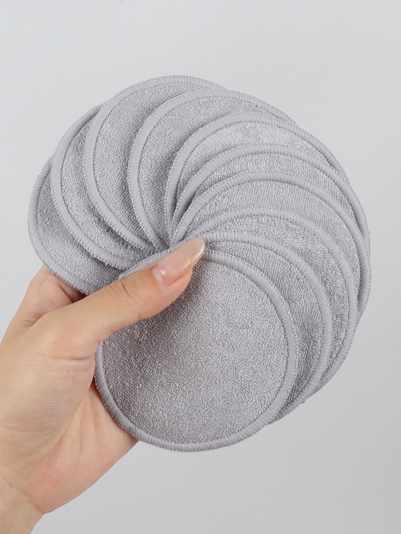 LuxuryGlow Reusable Makeup Remover Pads – 5/10/20 Pack Washable Face Puffs