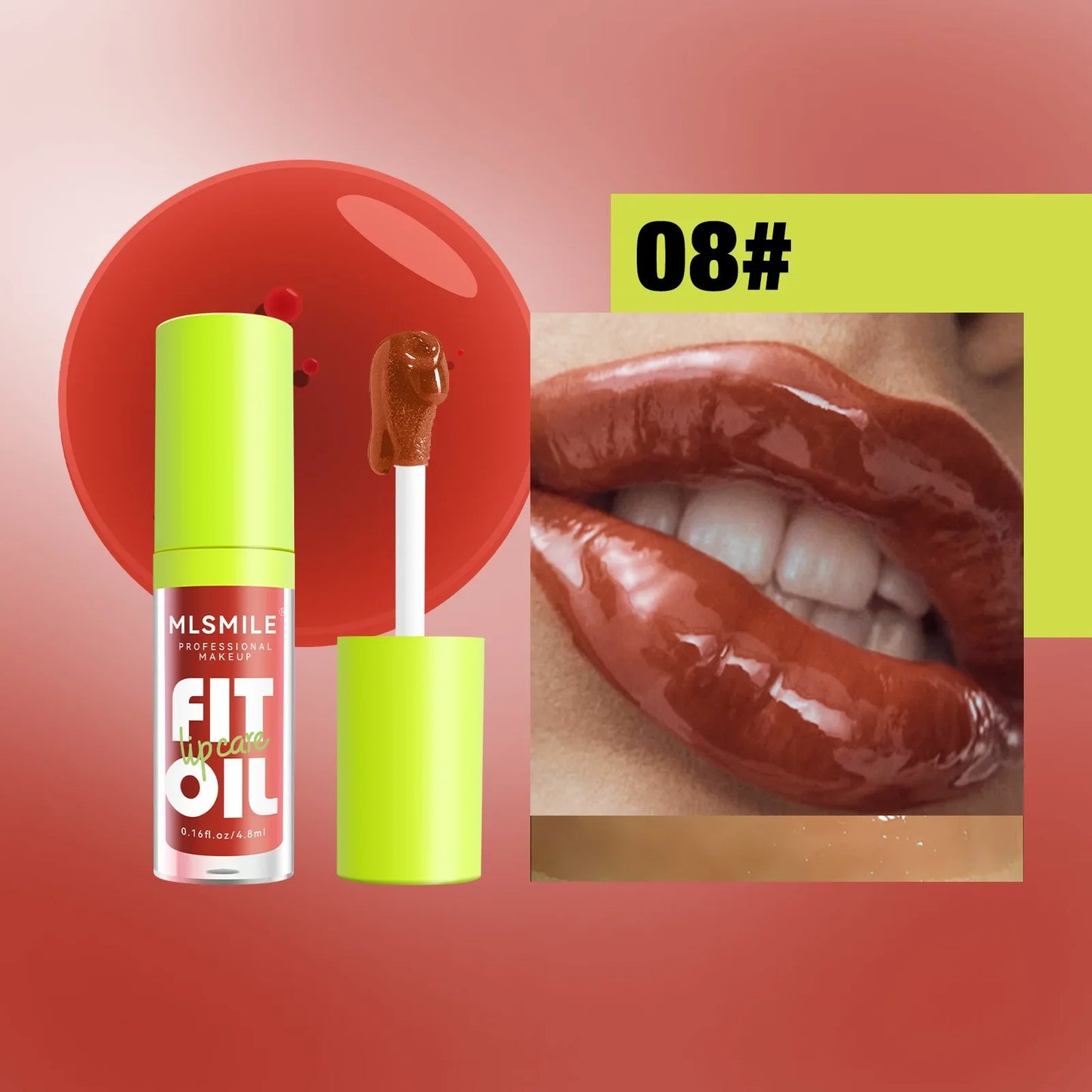 Lápiz labial líquido mate de 8 colores LIDORIA: resistente al agua, antiadherente y con brillo hidratante.