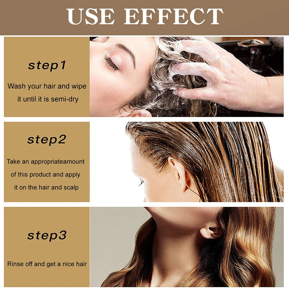 Natural Batana Hair Oil – Anti-Hair Loss & Root Strengthening Treatment (2pcs, 50ml)