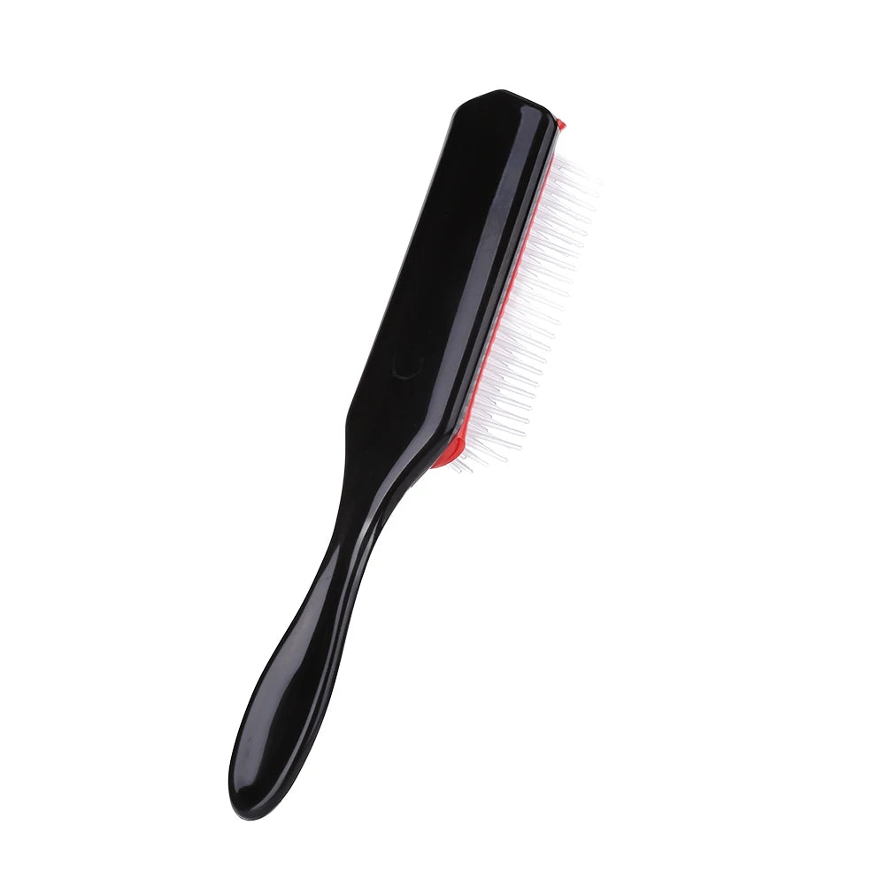 APWIKOGER 9-Row Detangling Hair Brush – Wet & Curly Hair Detangler with Scalp Massager