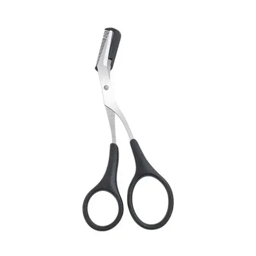 LuxuryGlow Portable Eyebrow Trimmer Razor – Stainless Steel Face & Brow Shaver for Women (1PC)
