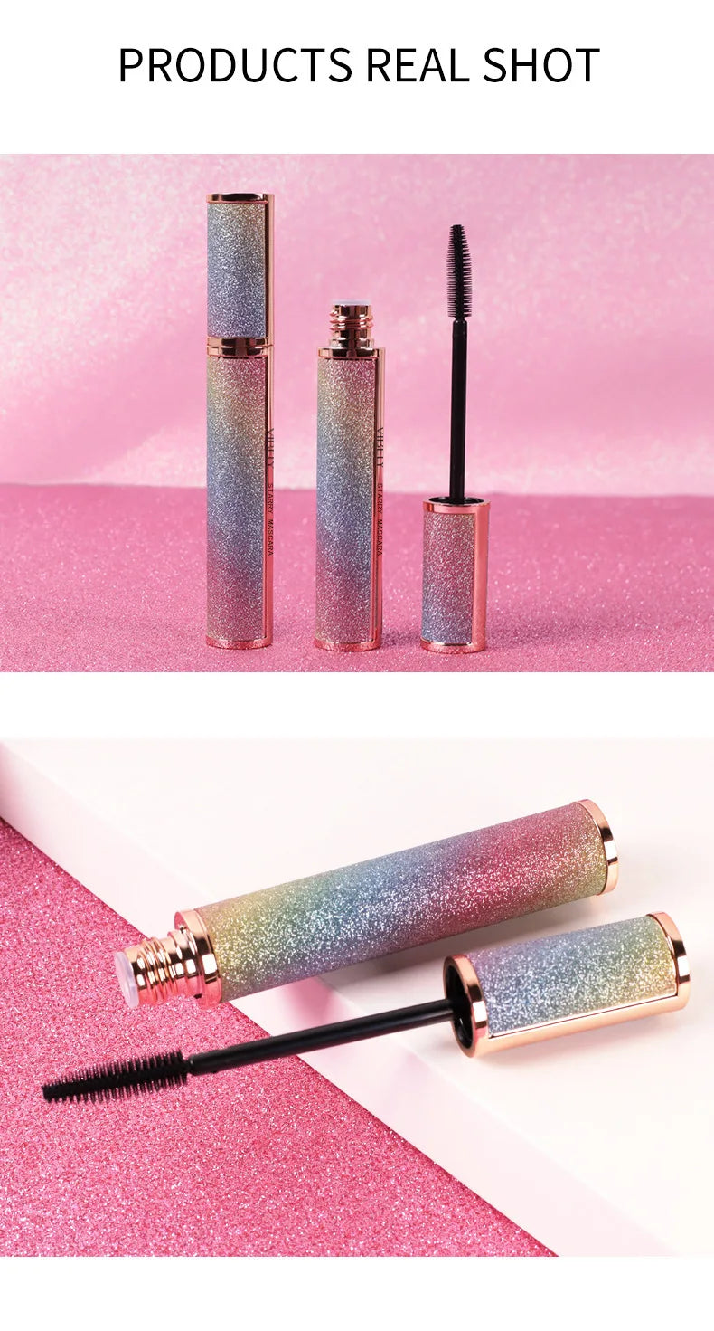 LuxuryGlow 4D Starry Sky Waterproof Mascara – Curling, Volumizing & Long-Lasting