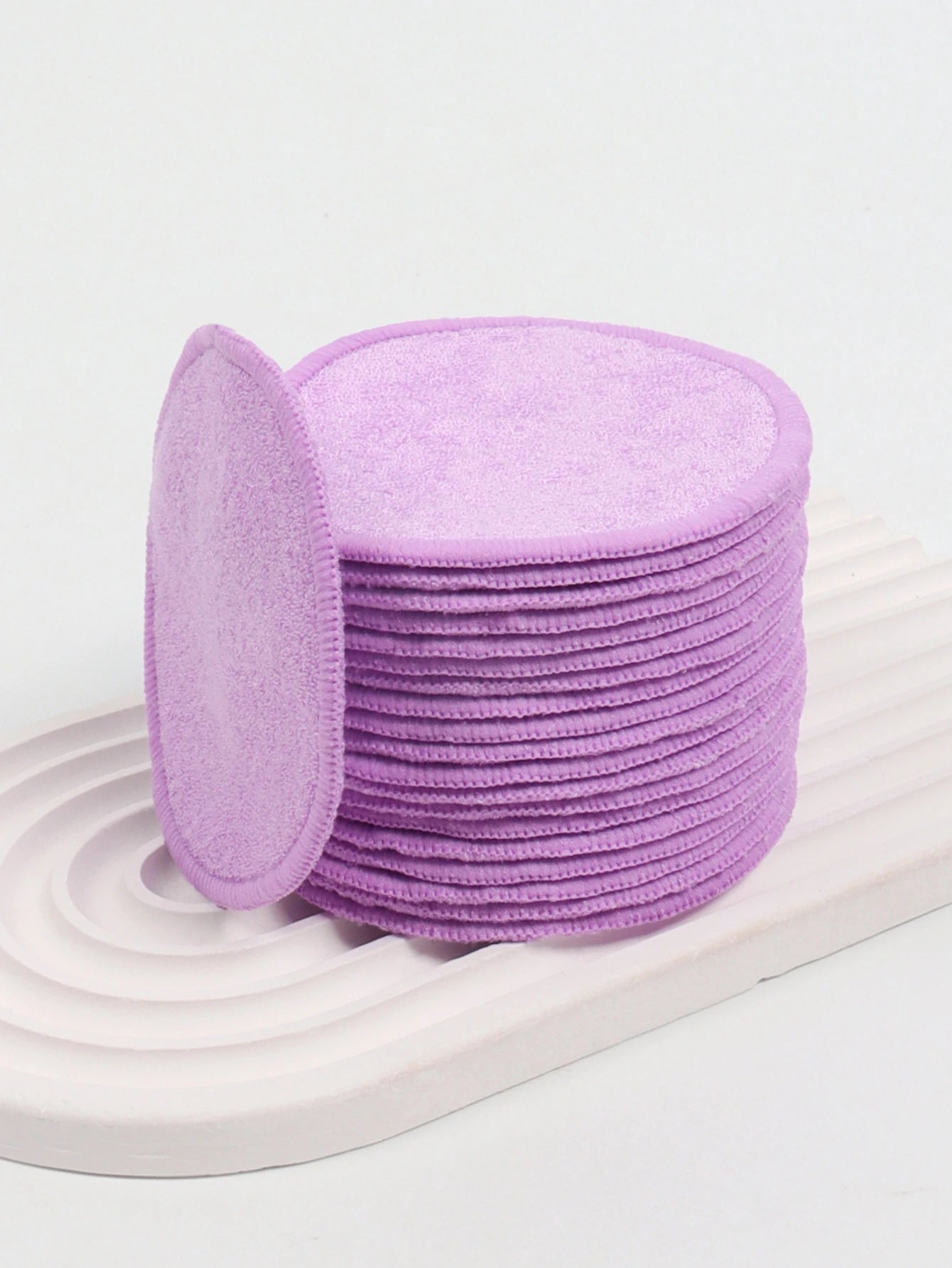LuxuryGlow Reusable Makeup Remover Pads – 5/10/20 Pack Washable Face Puffs