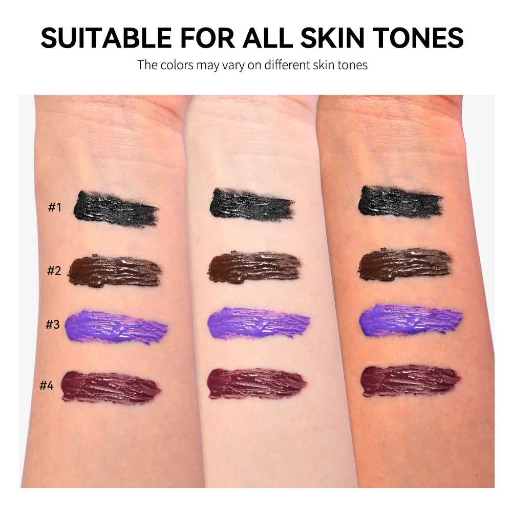 ibcccndc 5D Waterproof Fiber Mascara – Lengthening, Volumizing & Curling
