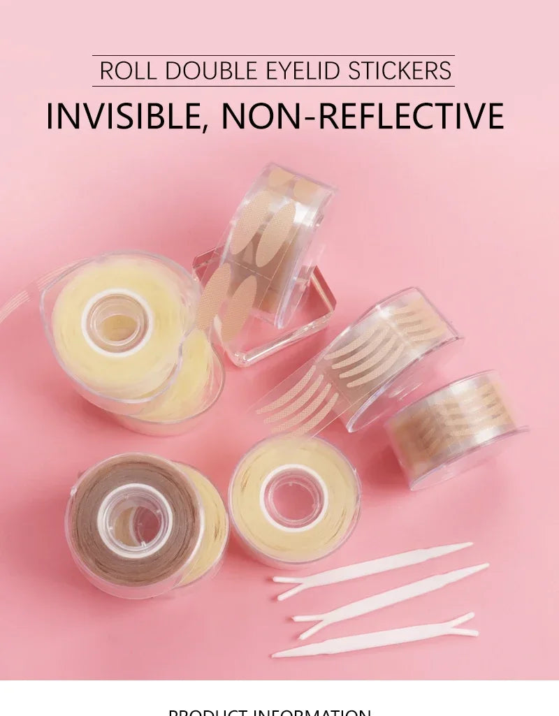 JPNPL MJ 600 Pcs Double Eyelid Tape – Invisible Self-Adhesive Eye Lift Stickers