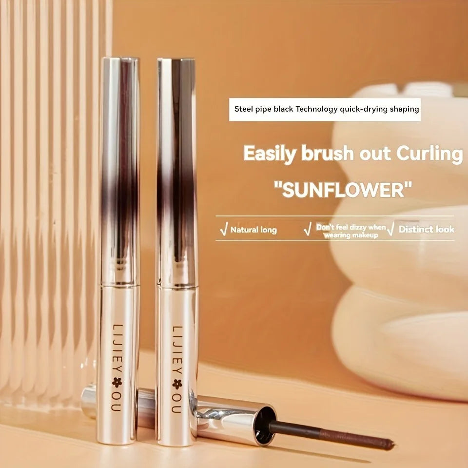 LuxuryGlow Pipe Mascara – Waterproof Lash Lengthening & Curling Eye Makeup