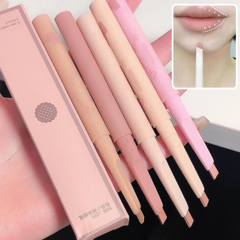 LuxuryGlow Waterproof Automatic Lip Liner Pen – Long-Lasting Smooth Outline