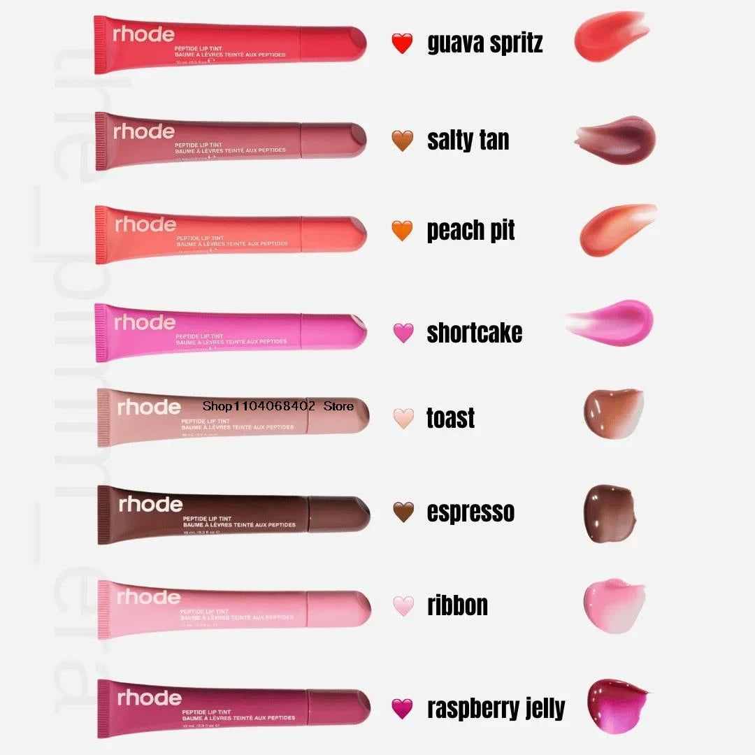 RHODE Cream Blusher Stick & Lip Gloss Duo – Multi-Use Makeup for iPhone Mirror Case Lovers