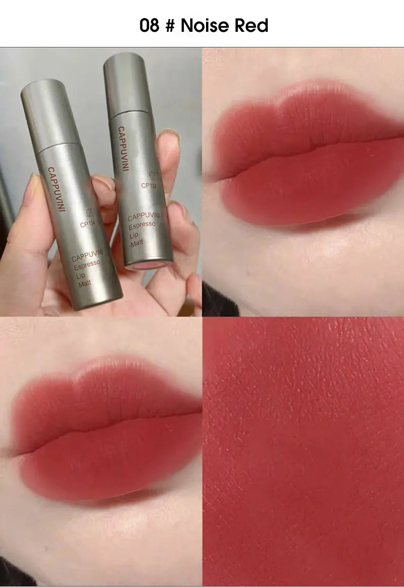 Cappuvini Velvet Matte Lip Gloss – Waterproof, Smudge-Proof & Long-Lasting