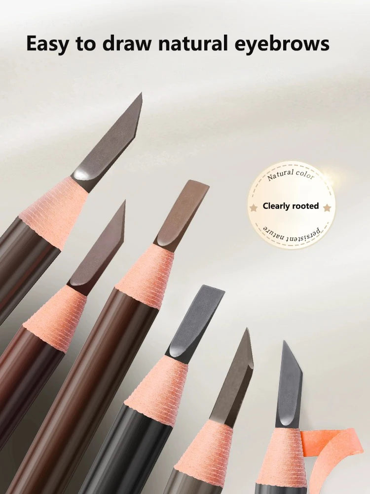 Lápiz de cejas LuxuryGlow Tear-Off Pull Line: no necesita afilarse, resistente al agua y a las manchas para unas cejas naturales y duraderas.