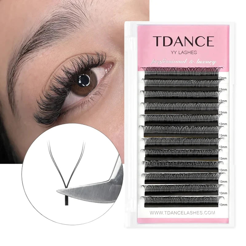 TDANCE YY Shape Mink Eyelash Extensions | Soft, Natural & Hand-Woven