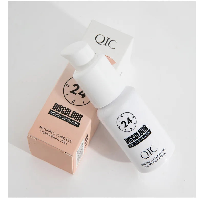 QIC Magic Color Changing Foundation – Long-Lasting, Hydrating, Matte Finish