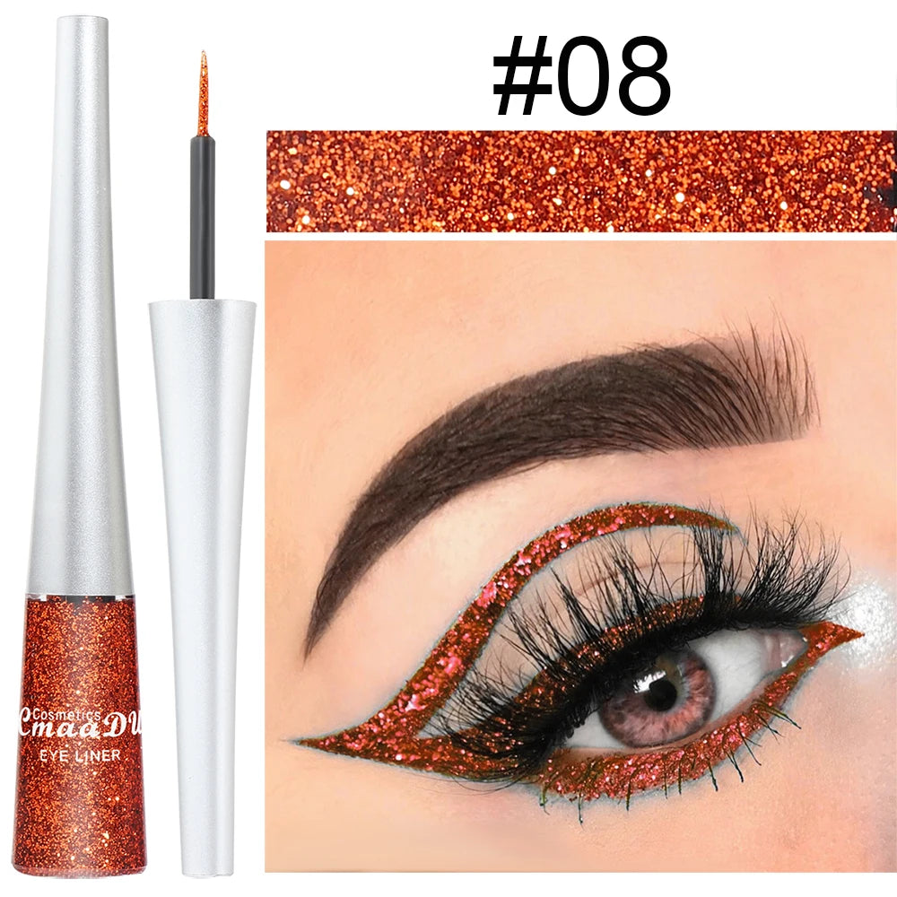 CMAADU ColorPop Liquid Eyeliner – Waterproof, Smudge-Proof & Long-Lasting