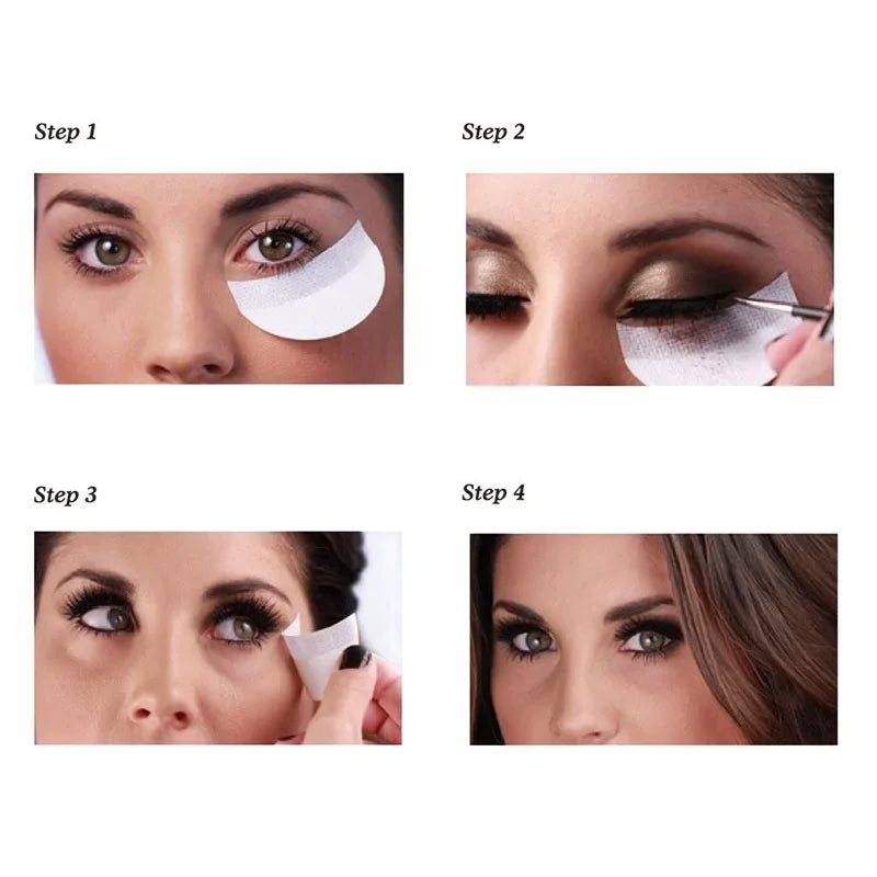 LuxuryGlow 20/30/50PCS Disposable Eye Makeup Stencils | Eyeliner & Eyeshadow Shields