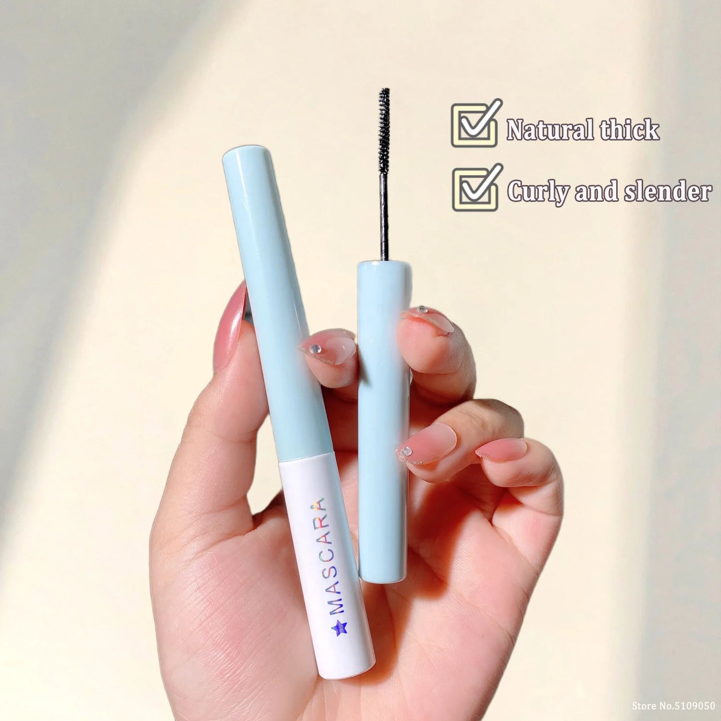 LuxuryGlow Ultra-Fine Brush Head 3D Black Mascara – Lengthening & Waterproof