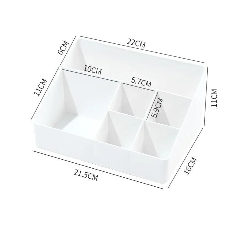 LuxuryGlow Acrylic Eyelash Extension Tool Organizer with Cover – Lash Glue & Tweezer Storage Box