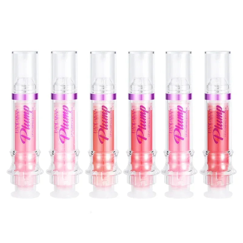 LuxuryGlow PLUMP POUT™ High-Shine Lip Plumping Gloss – Fuller Lips Instantly