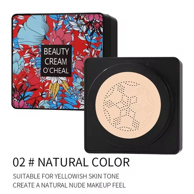 كريم LIDORIA Mushroom Head Air Cushion CC - كريم أساس للتحكم في الزيوت، ومرطب