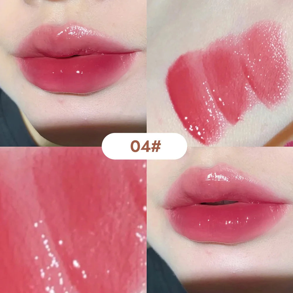 Gege Bear Silky Glossy Lipstick – Ultra Moisturizing, Non-Stick, Water Bomb Finish