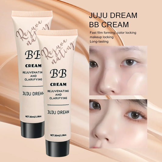 LuxuryGlow Hydrating BB Cream Foundation – Moisturizing, Oil-Control & Long-Lasting Makeup for All Skin Types (30ml)
