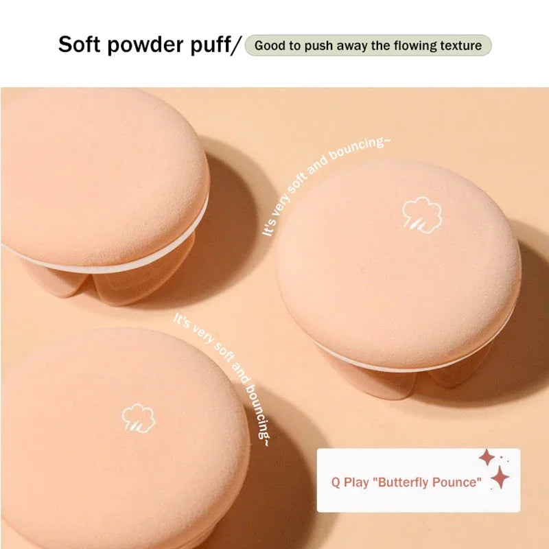 SAKSRAAR Air Cushion BB Cream: Base de maquillaje hidratante y resistente al agua con efecto mariposa | Ilumina, controla la grasa y corrector para todo tipo de piel