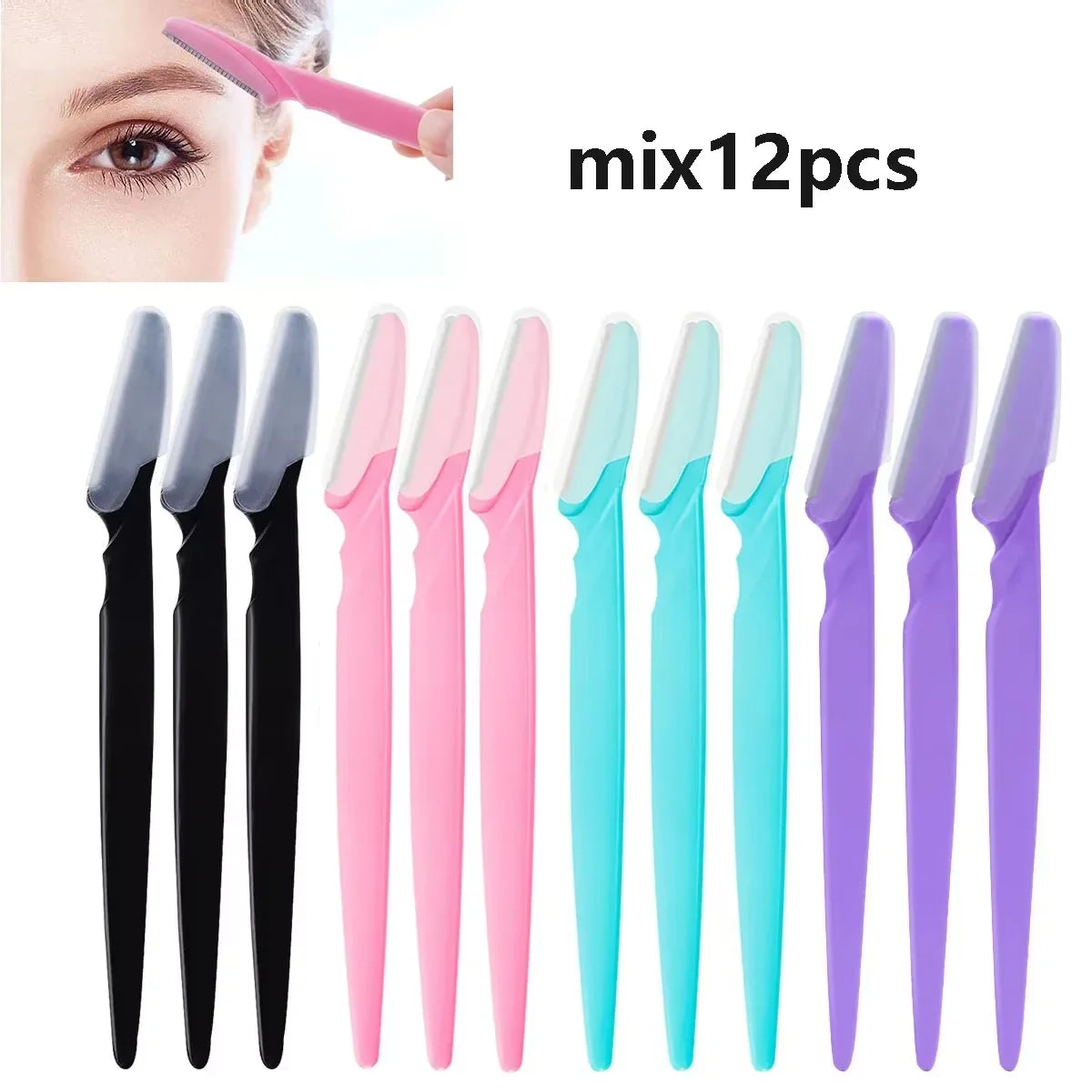 LuxuryGlow Safe Eyebrow Trimmer for Women – Scratchproof, Gentle & Easy-to-Use Makeup Tool