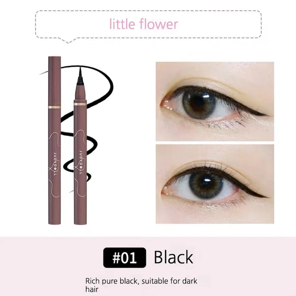JUDYDOLL Ultra-Fine Waterproof Eyeliner – Smudge-Proof, Long-Lasting, Fast-Drying Liquid Pen