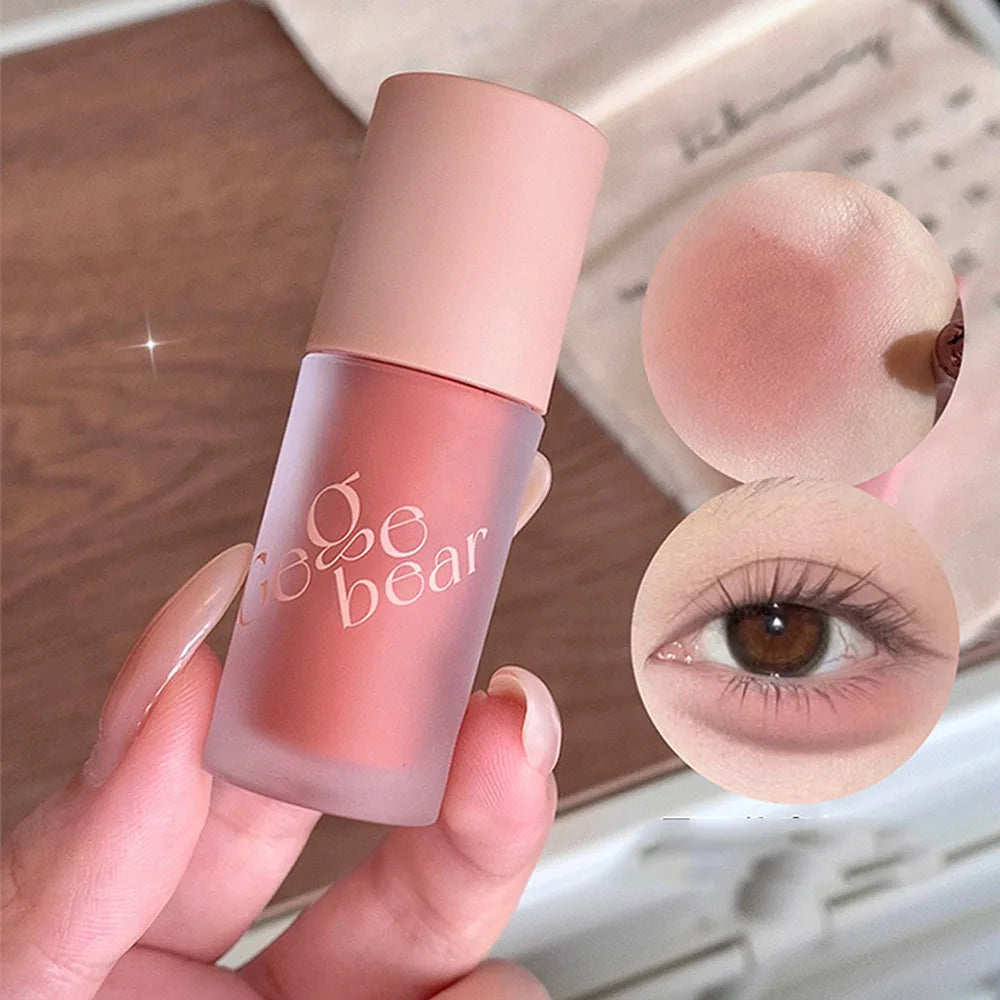 Crema de terciopelo 4 en 1 Gege Bear: lápiz labial, rubor, sombra de ojos y contorno