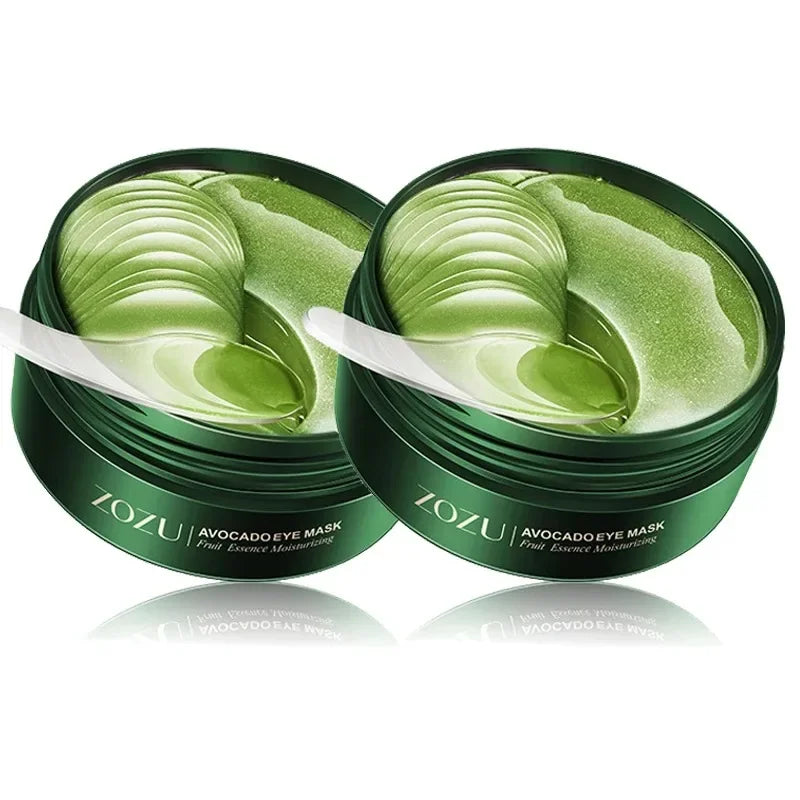 SAKSRAAR Avocado & Gold Eye Mask – Anti-Wrinkle, Dark Circle & Puffiness Treatment (60/120 PCS)