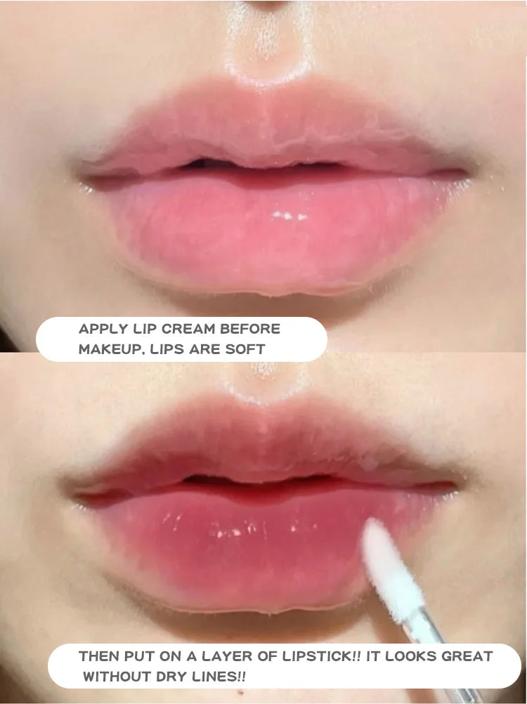 Aceite labial Crystal Jelly de Gege Bear: brillo hidratante de frutas para labios suaves y nutridos.
