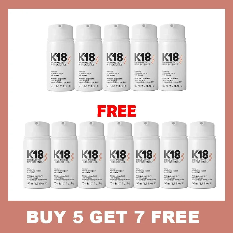 Jaysuing K18 Leave-In Repair Hair Mask – 50ML Conditioner for Dry & Damaged Hair (4-Minute Treatment)