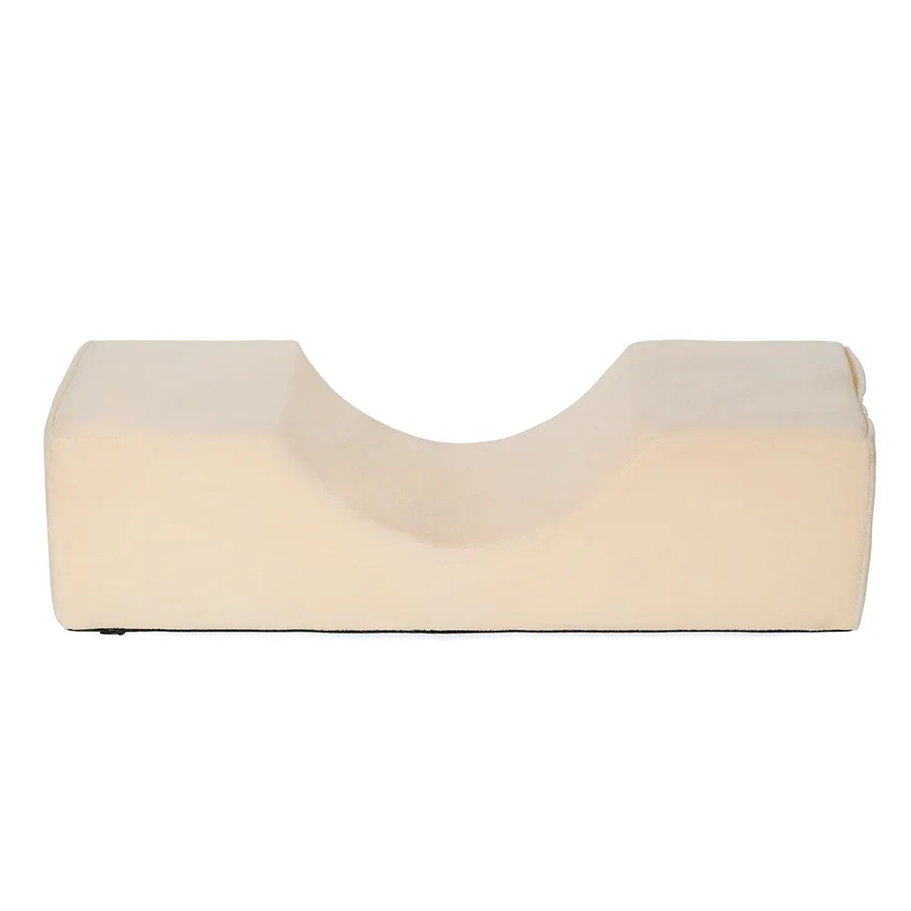 GUGCGV Ergonomic U-Shaped Eyelash Extension Pillow for Salon & Home Use