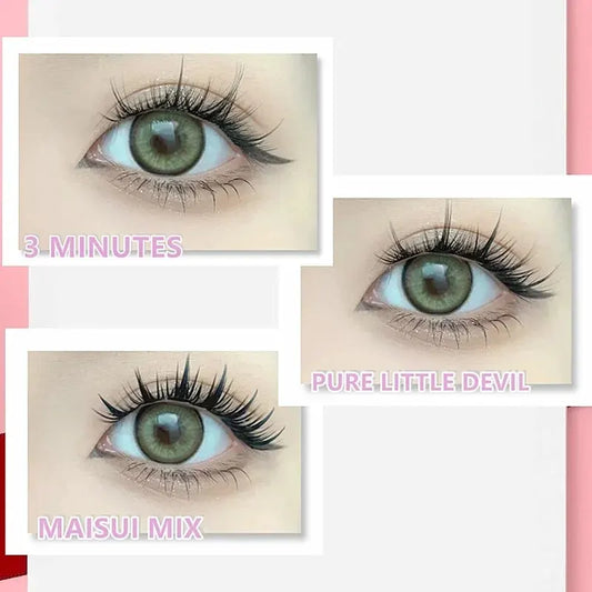 MIZBARN 32 Rows Eyelash Extensions – Volume Cluster Lash Kit