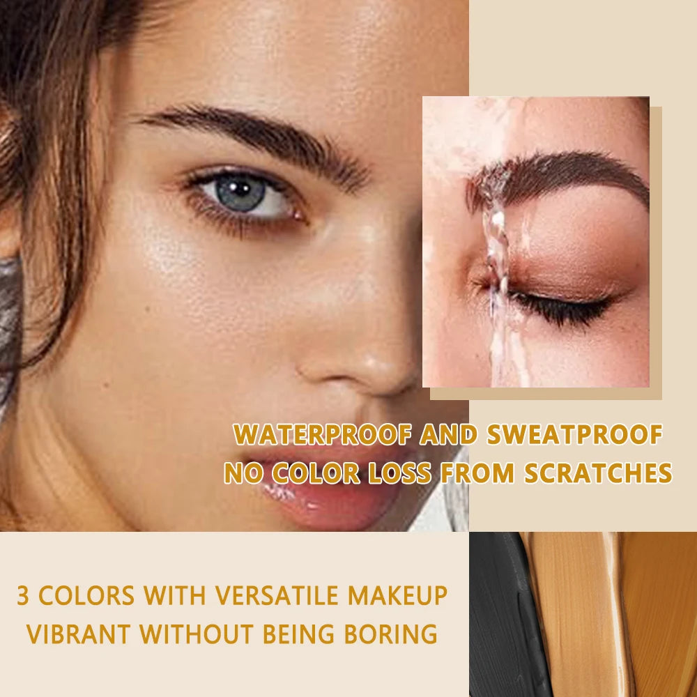 LuxuryGlow ICONSIGN Eyebrow & Eyelash Tint Kit – Waterproof Semi-Permanent Dye