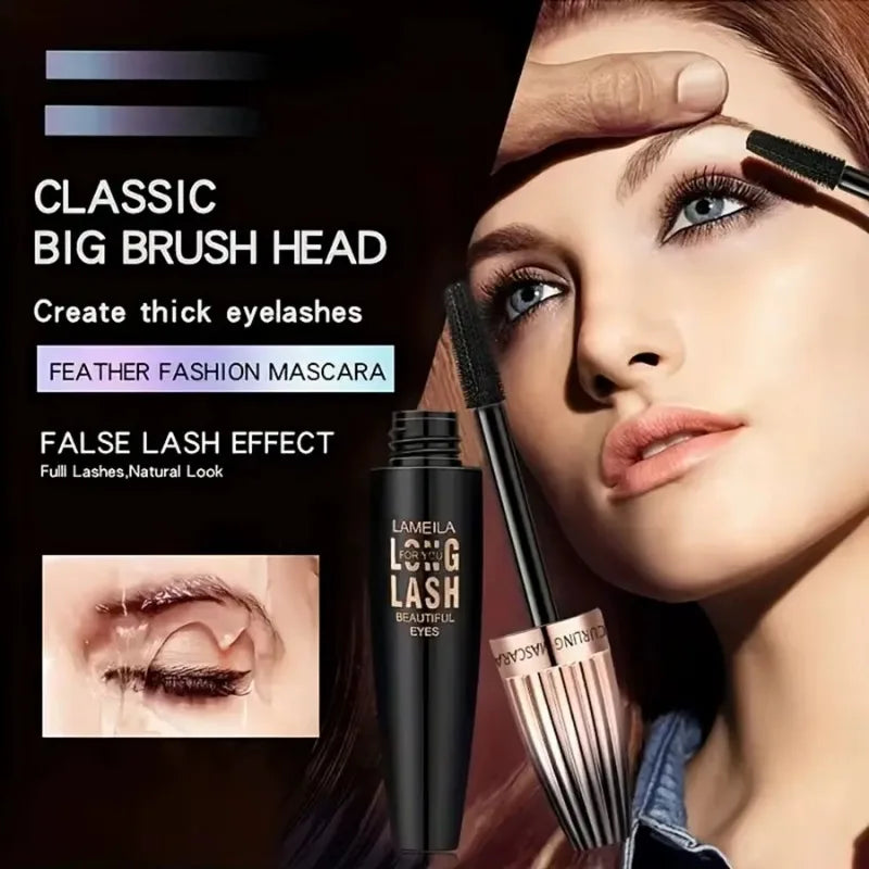 LANBENA Waterproof 4D Mascara – Smudge-Proof, Thickening & Long-Lasting Curl (9g)