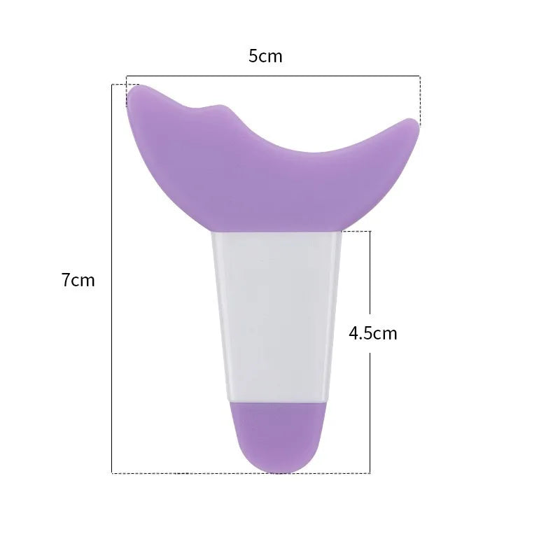 LuxuryGlow Multi-Functional Eye Makeup Silicone Tool — Eyeliner, Eyeshadow & Mascara Guide