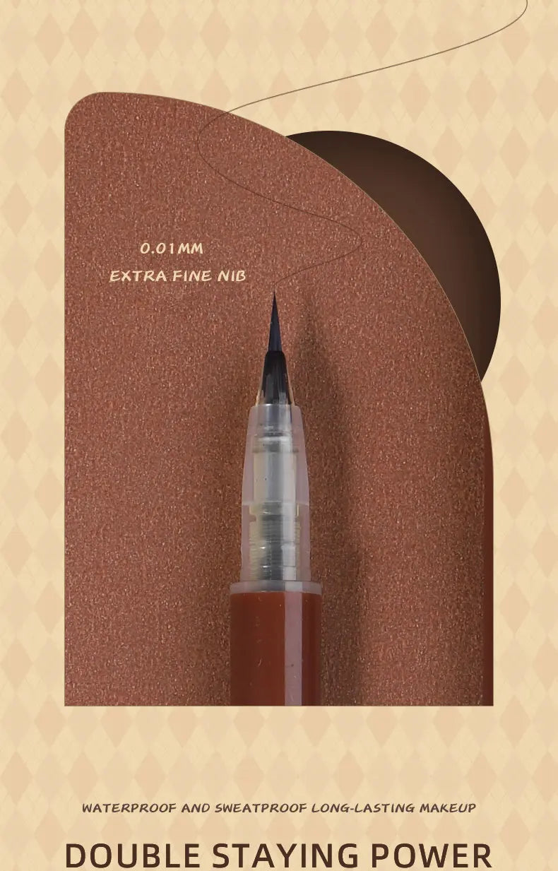 BIYA 0.01mm Ultra Fine Eyebrow Pen – Waterproof, Smudge-Proof & Natural Finish by BIYA