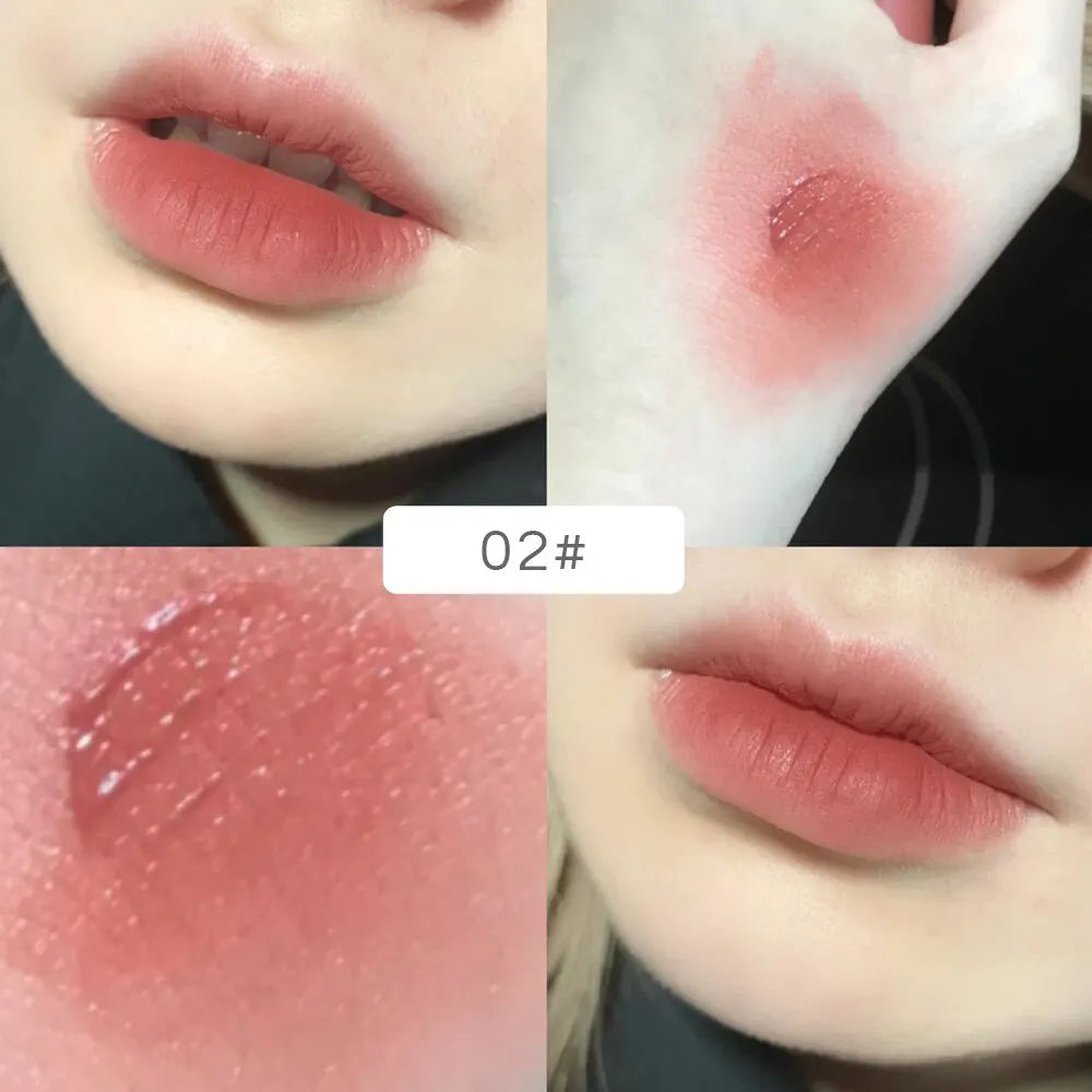 Brillo labial mate Gege Bear Rabbit: arcilla labial aterciopelada de larga duración con acabado hidratante