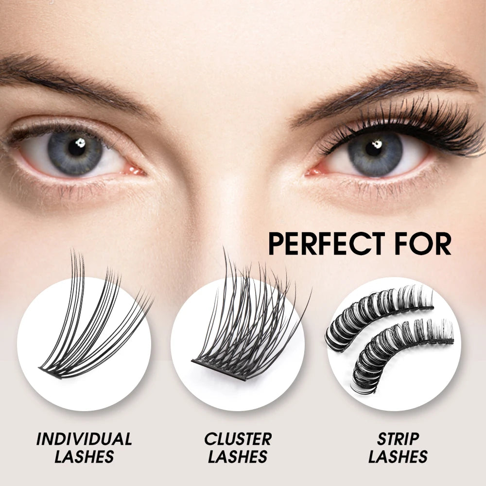ETVITE Waterproof Strip Eyelash Glue – Quick Dry Lash Bond & Seal (10ml)