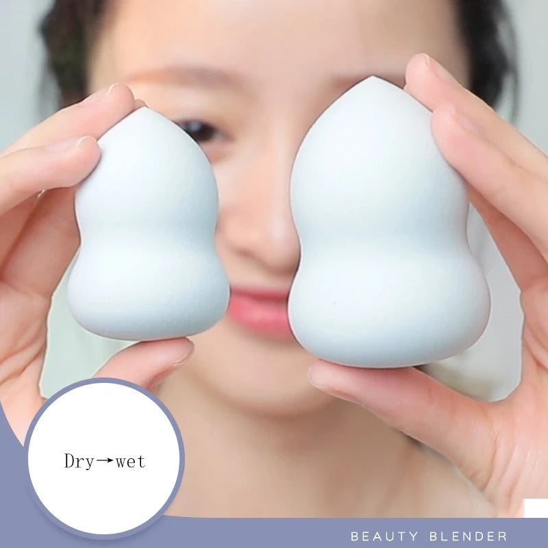 مجموعة إسفنجات مكياج فاخرة من LuxuryGlow - 10/20/50/100 قطعة من إسفنجات التجميل فائقة النعومة