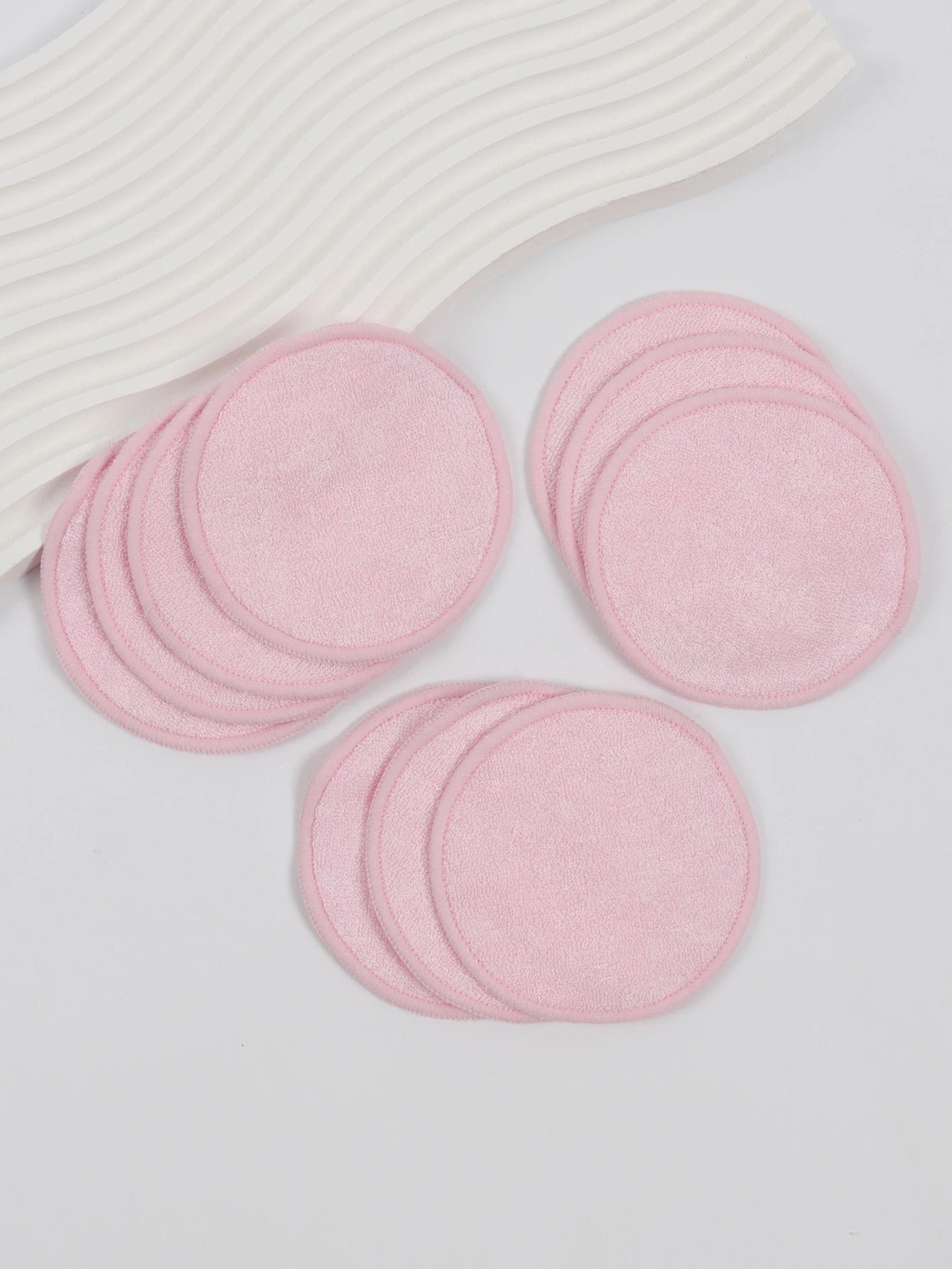 LuxuryGlow Reusable Makeup Remover Pads – 5/10/20 Pack Washable Face Puffs
