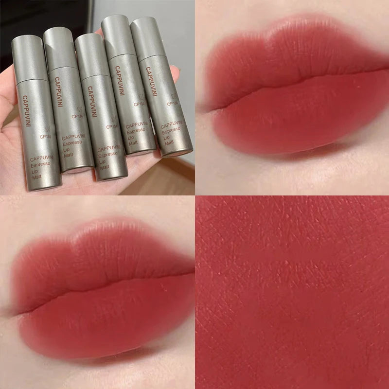 Cappuvini Velvet Matte Lip Gloss – Waterproof, Smudge-Proof & Long-Lasting