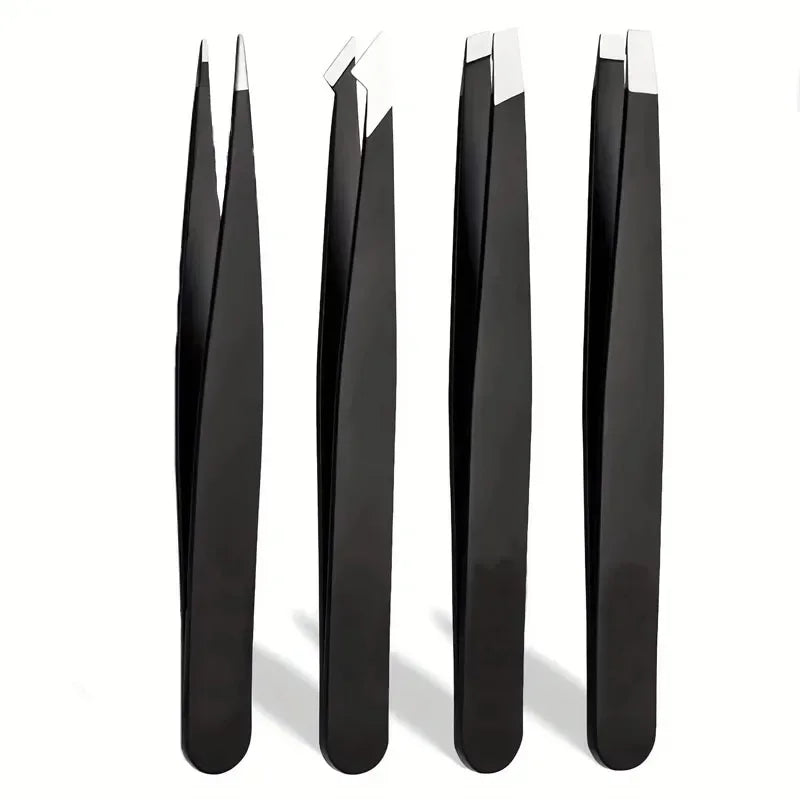 RUZOFO Precision Stainless Steel Tweezers – Eyebrow, Splinter & Ingrown Hair Removal Tool