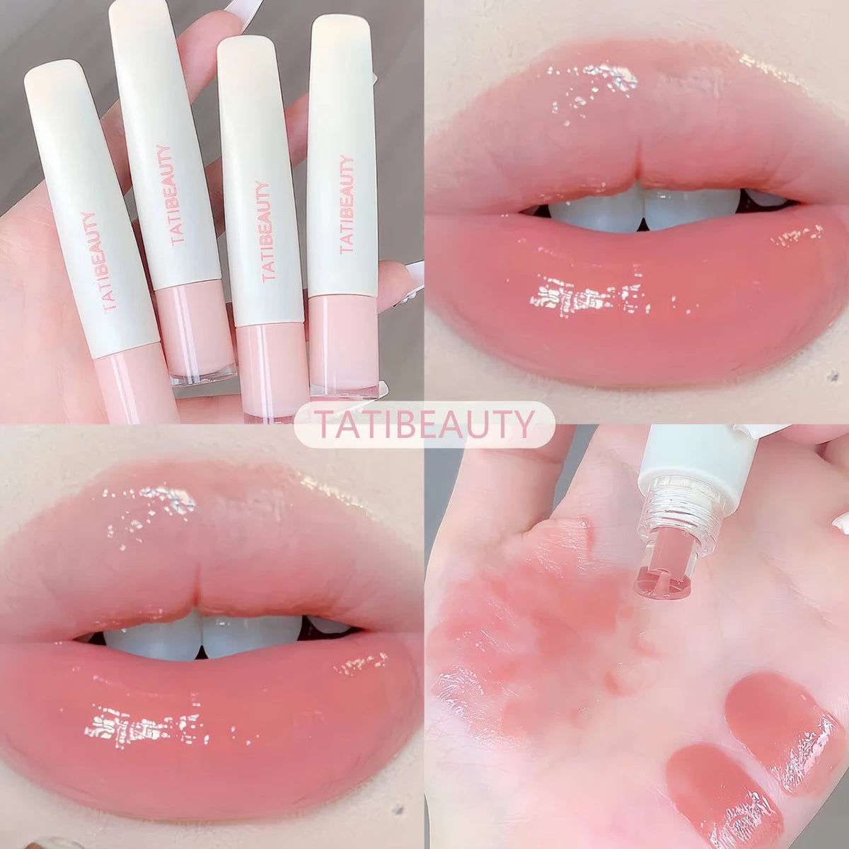 Brillo labial hidratante Lip Jelly Essence de TATIBEAUTY | Brillo hidratante y duradero