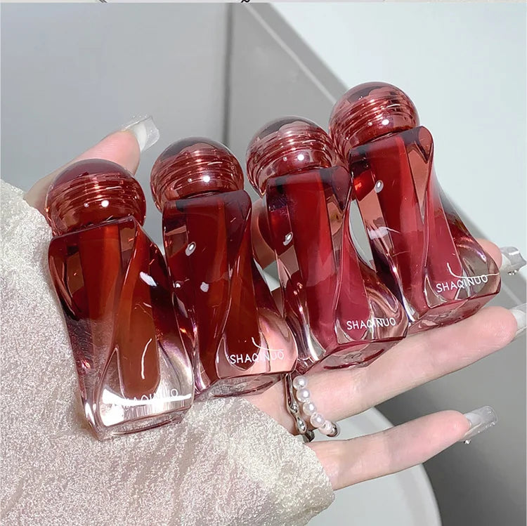 SHAQINUO Velvet Matte Mousse Lip Glaze – Long-Lasting Soft Mist Lipstick