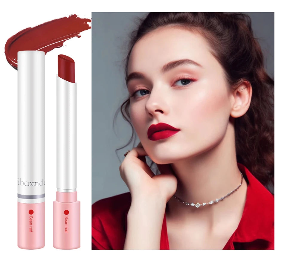 ibcccndc Cigarette Lip Gloss Set – 4 Colors Matte, Waterproof, Long-Lasting Lipstick for Women