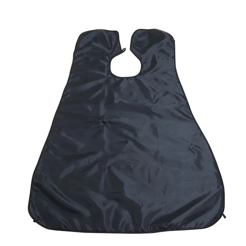 LuxuryGlow No-Mess Shaving Bib for Men – Beard Trimming Apron with Suction Cups