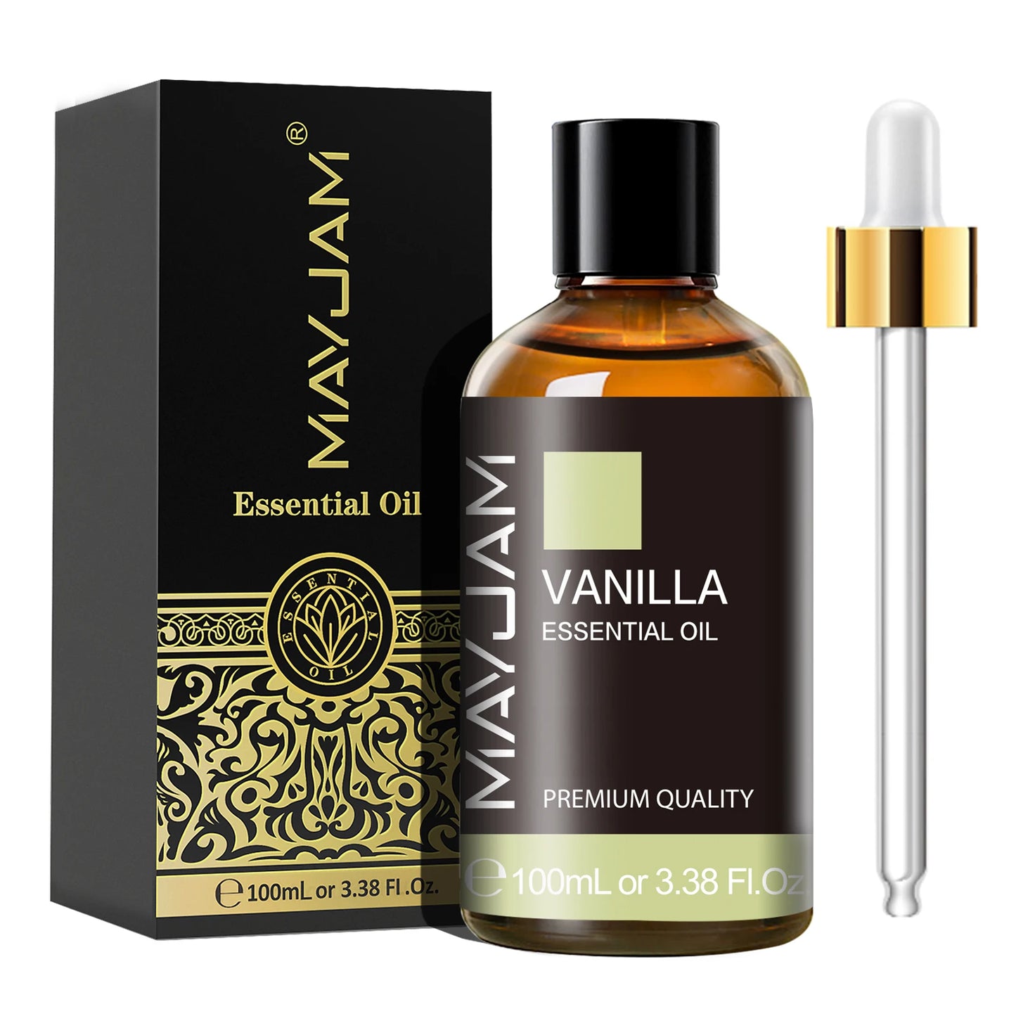زيت مايجام العطري النقي - ١٠٠ مل - زيت عطري للاستخدام مع أجهزة الترطيب والتوزيع (اللافندر، النعناع، الورد، الفانيليا، البرغموت)